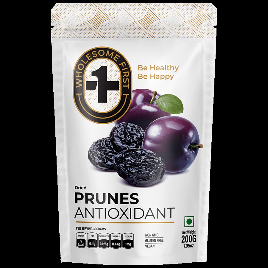 Wholesome First Dried Prunes - Rich In Antioxidant