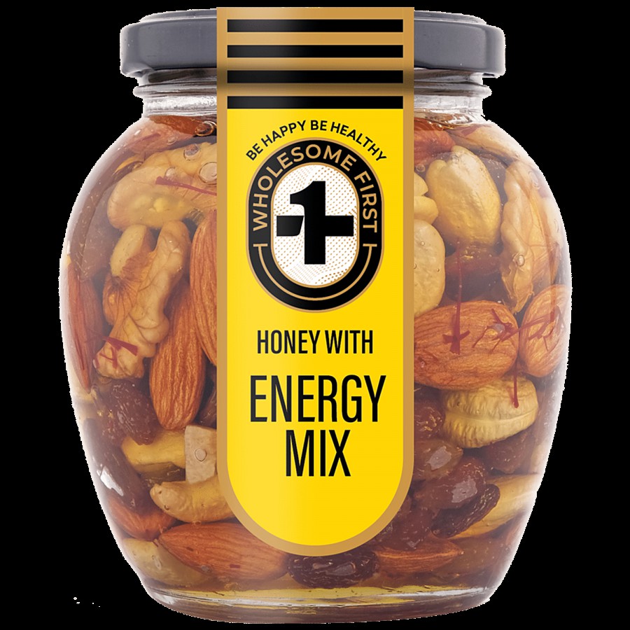 Wholesome First Honey With Energy Mix - Rich In Protein