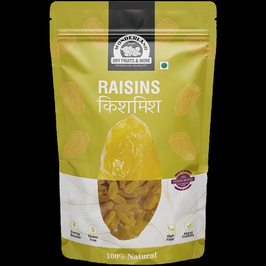 Wonderland Foods Raisins/Kishmish - Rich In Fibre