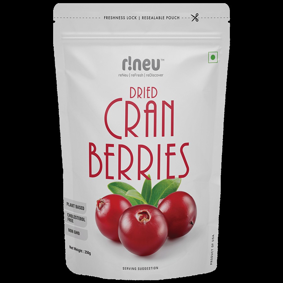 r!neu Dried Cranberries - Premium