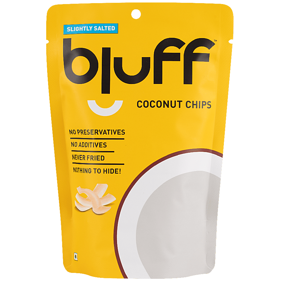 Bluff Roasted Coconut Chips - Slightly Salted