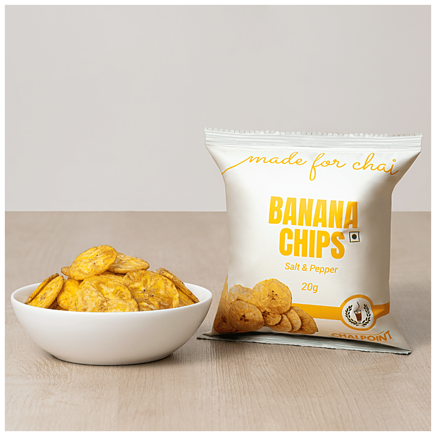 Chai Point Banana Chips - Salt & Pepper