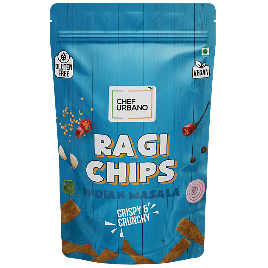 Chef Urbano Ragi Chips - Indian Masala