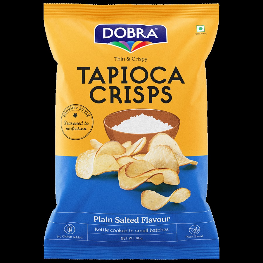 DOBRA Plain Salted Tapioca Crisps