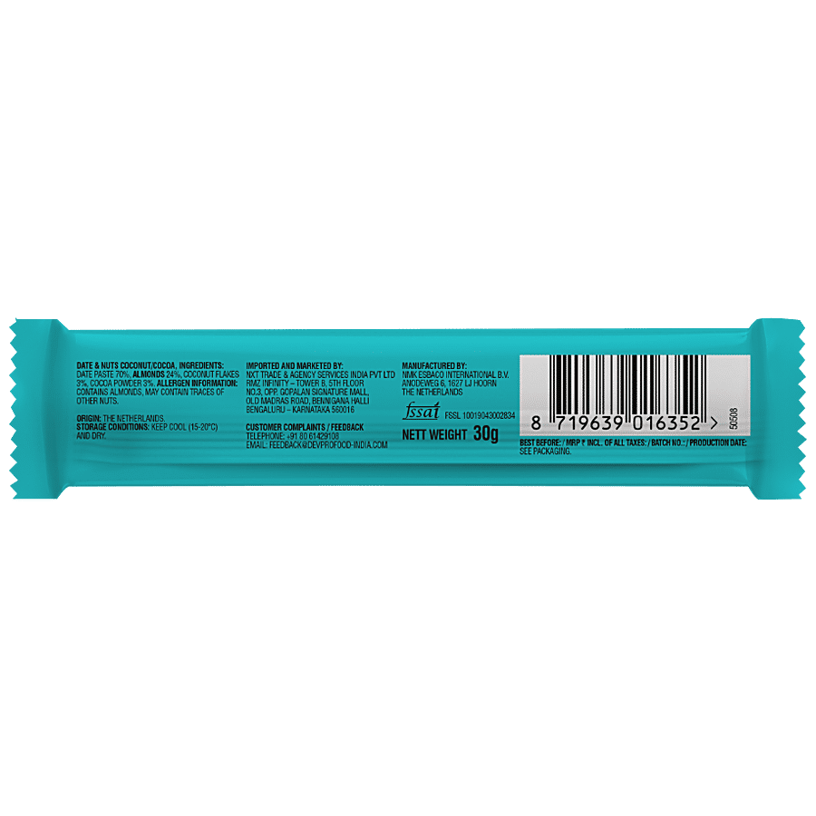 Dev. Pro. Food Group Date & Nuts Bar - Cocoa Coconut