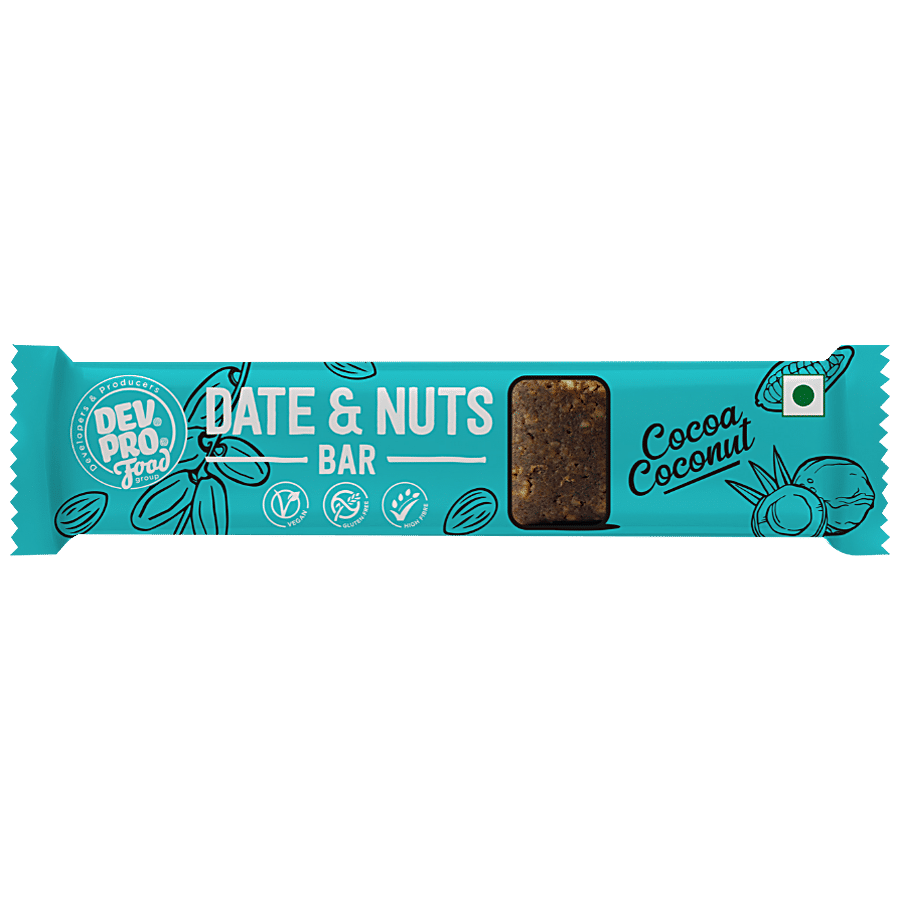 Dev. Pro. Food Group Date & Nuts Bar - Cocoa Coconut