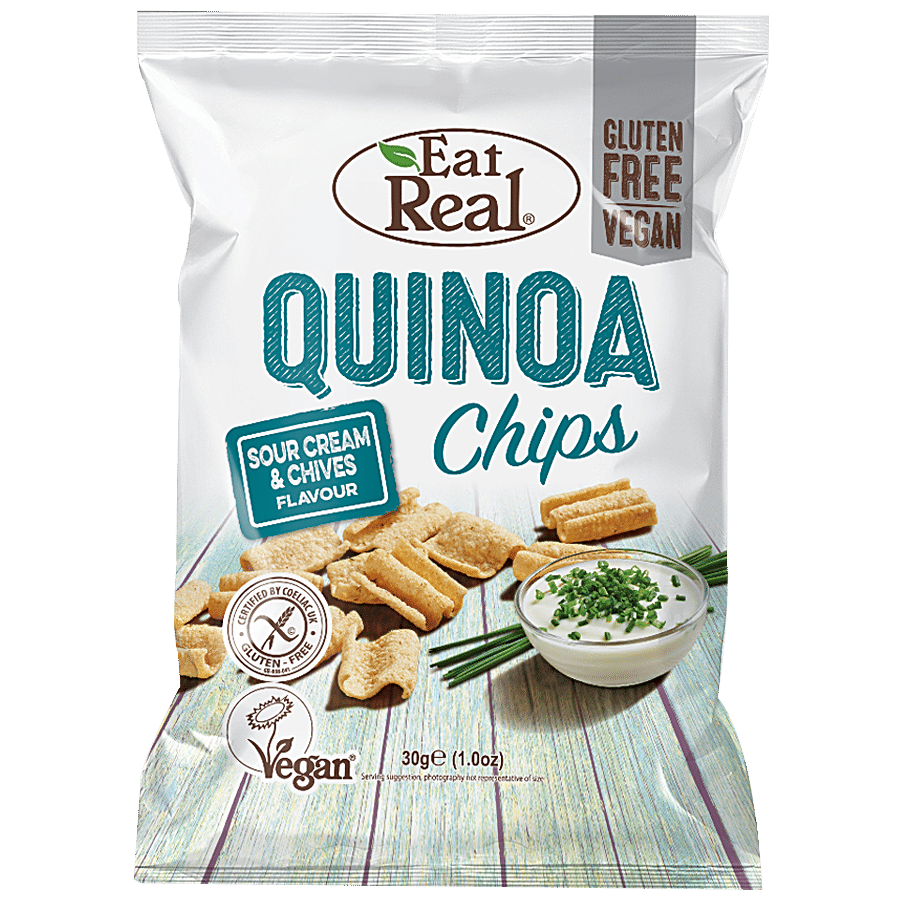 Eat Real Quinoa Chips - Sour Cream & Chives Flavour