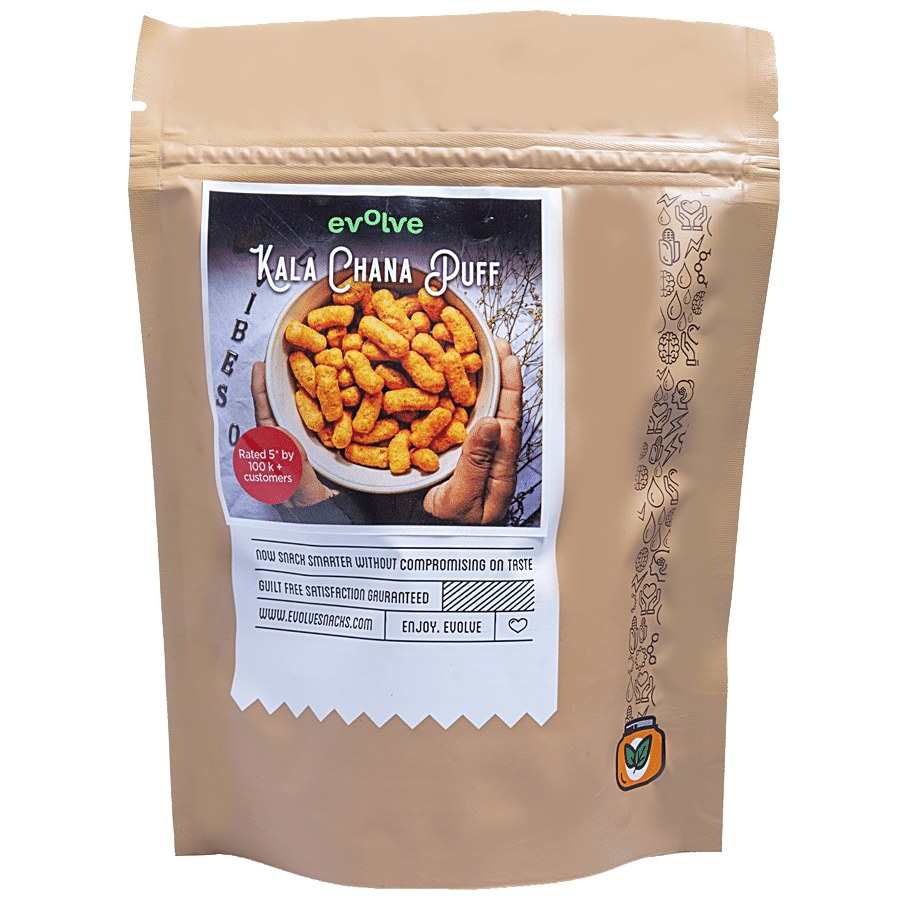 Evolve Spicy Black Gram - Kala Chana Puffs