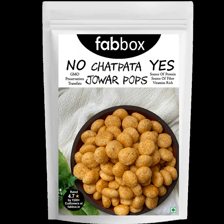 Fabbox Jowar Pops - Chatpata