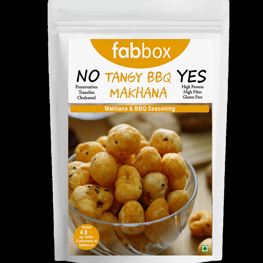 Fabbox Roasted Makhana - Barbeque