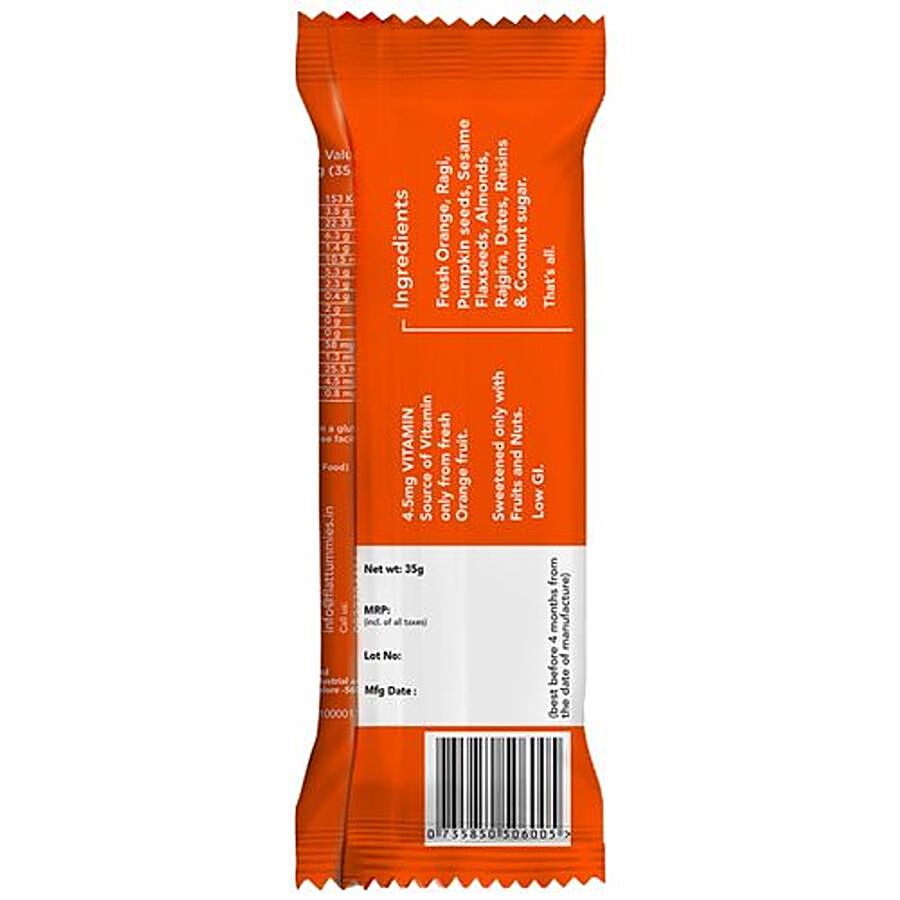 Flat Tummies The Vitamin Bar - Fresh Orange