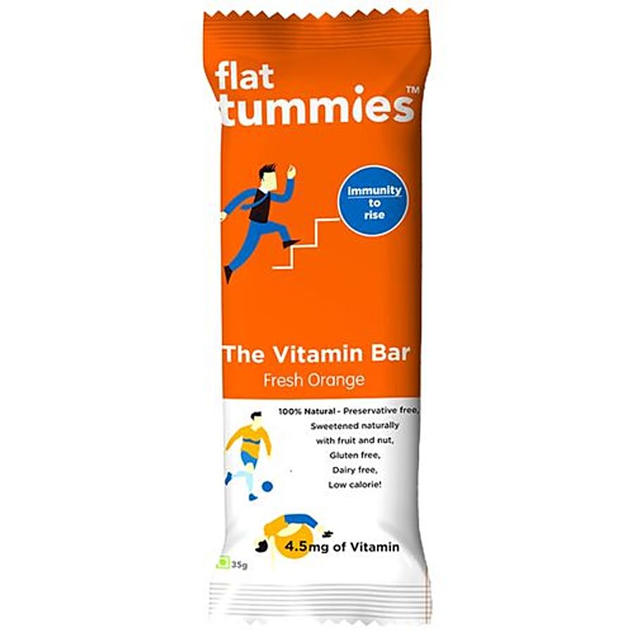 Flat Tummies The Vitamin Bar - Fresh Orange