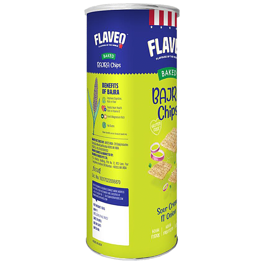 Flaveo Bajra Chips - Sour N Cream