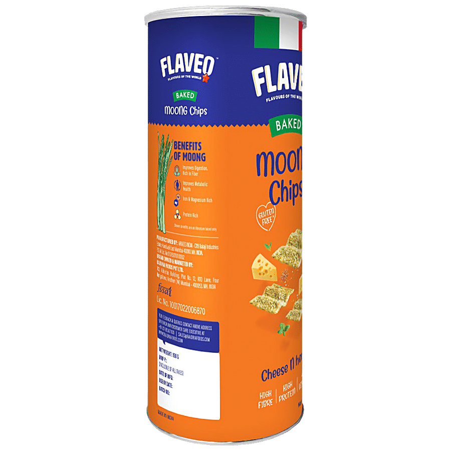 Flaveo Moong Chips - Cheese N Herbs