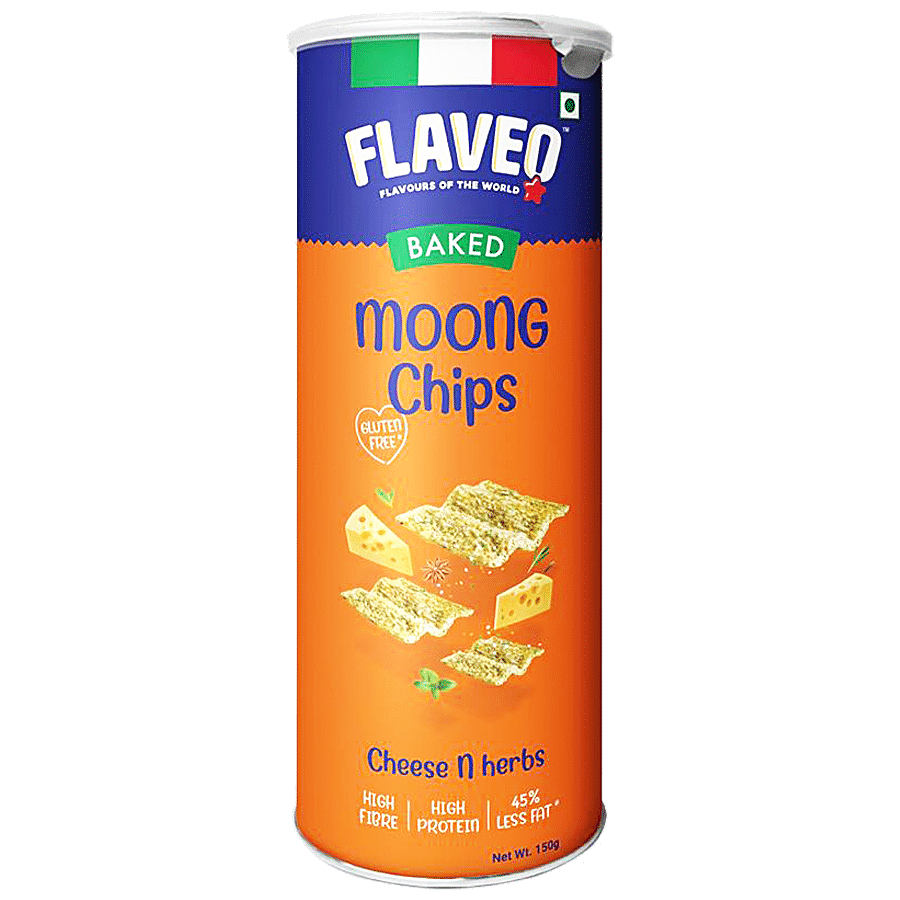 Flaveo Moong Chips - Cheese N Herbs