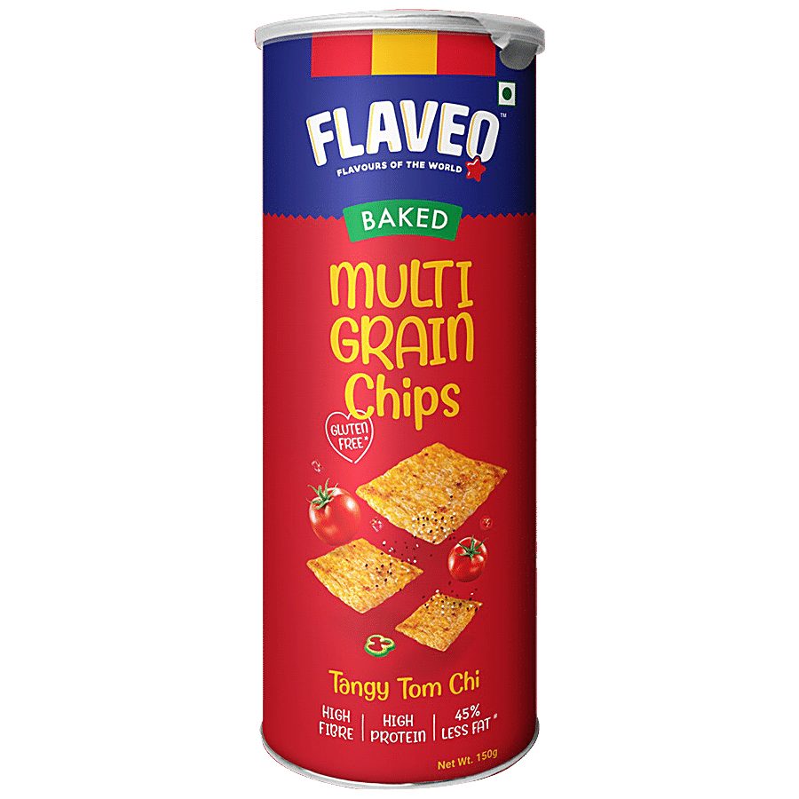 Flaveo Multi Grain Chips - Tangy Tom Chi