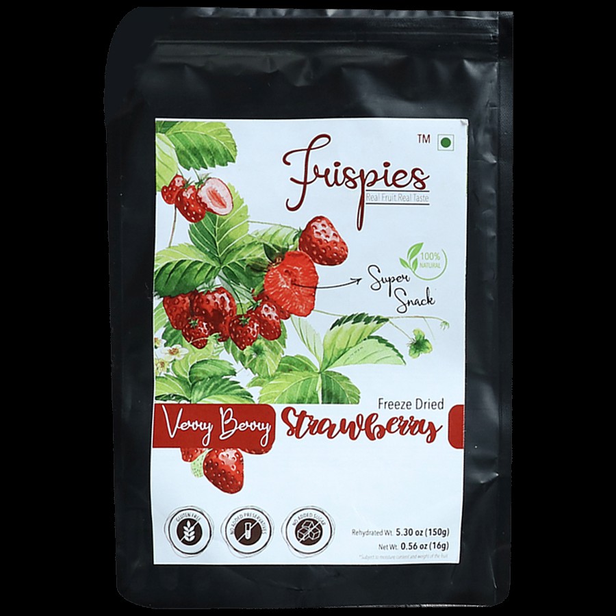 Frispies Freeze Dried Strawberry - May Help Reduce Blood Pressure