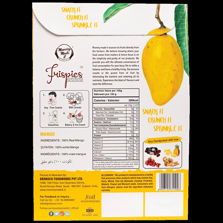 Frispies Freeze Dried Tango With Mango - Rich In Antioxidants