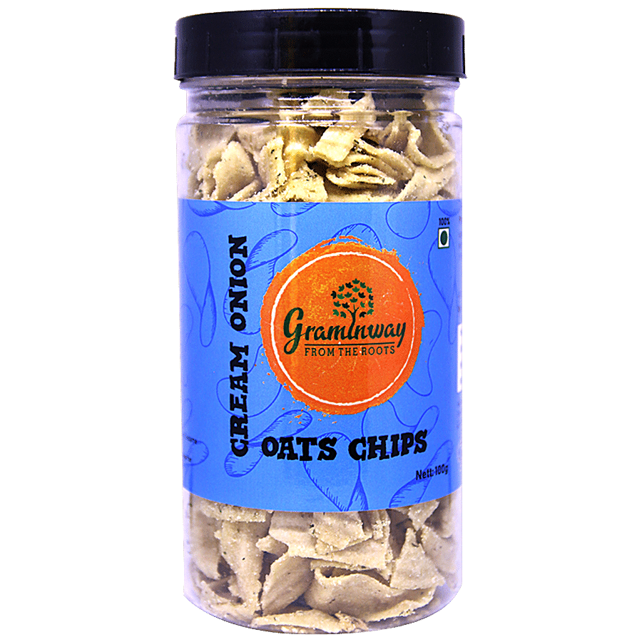 Graminway From The Roots - Cream Onion Oats Chips