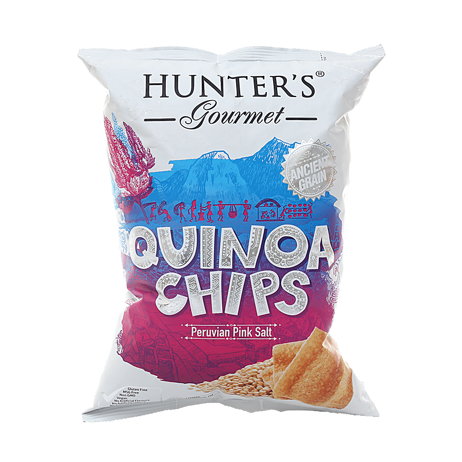 Hunter's Gourmet Quinoa Chips - Peruvian Pink Salt