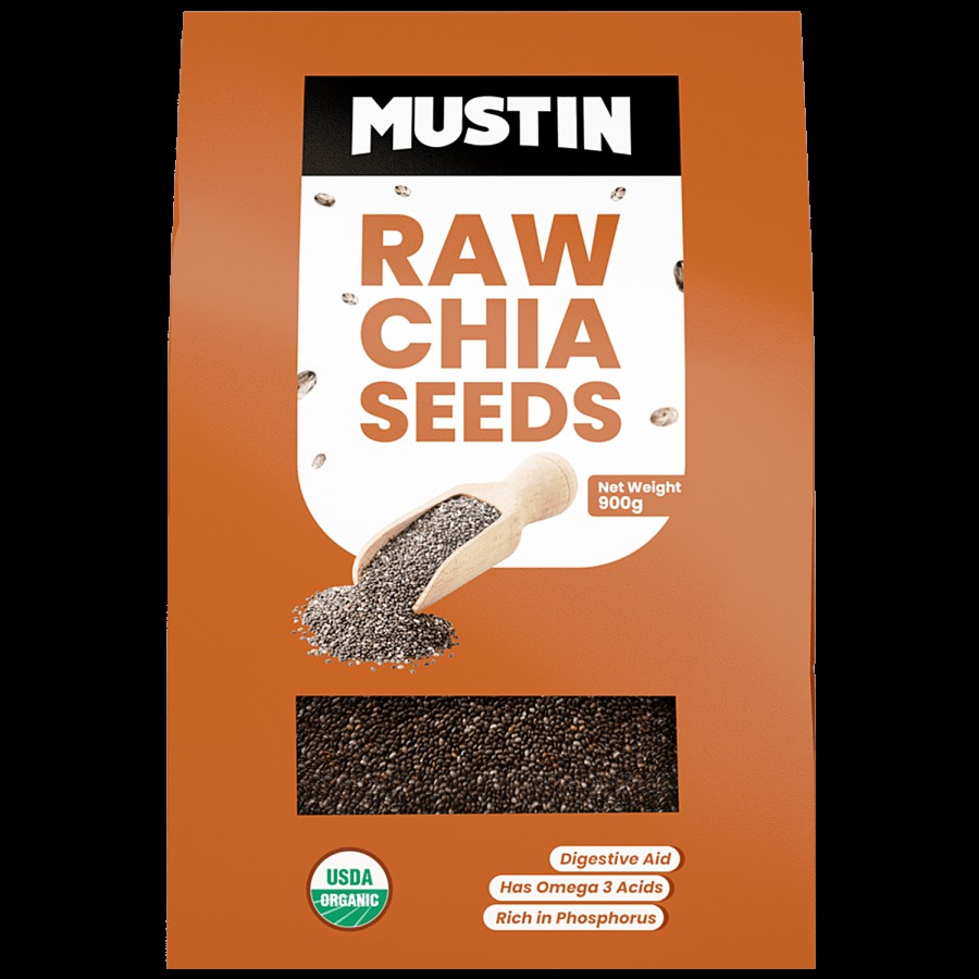 MUSTIN Raw Chia Seeds