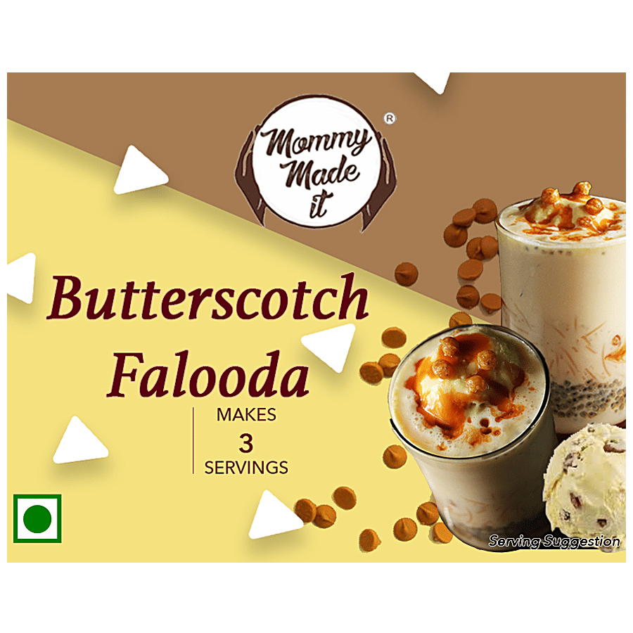 Mommy Made It  Butterscotch Falooda Mix - Rich In Flavour Dessert