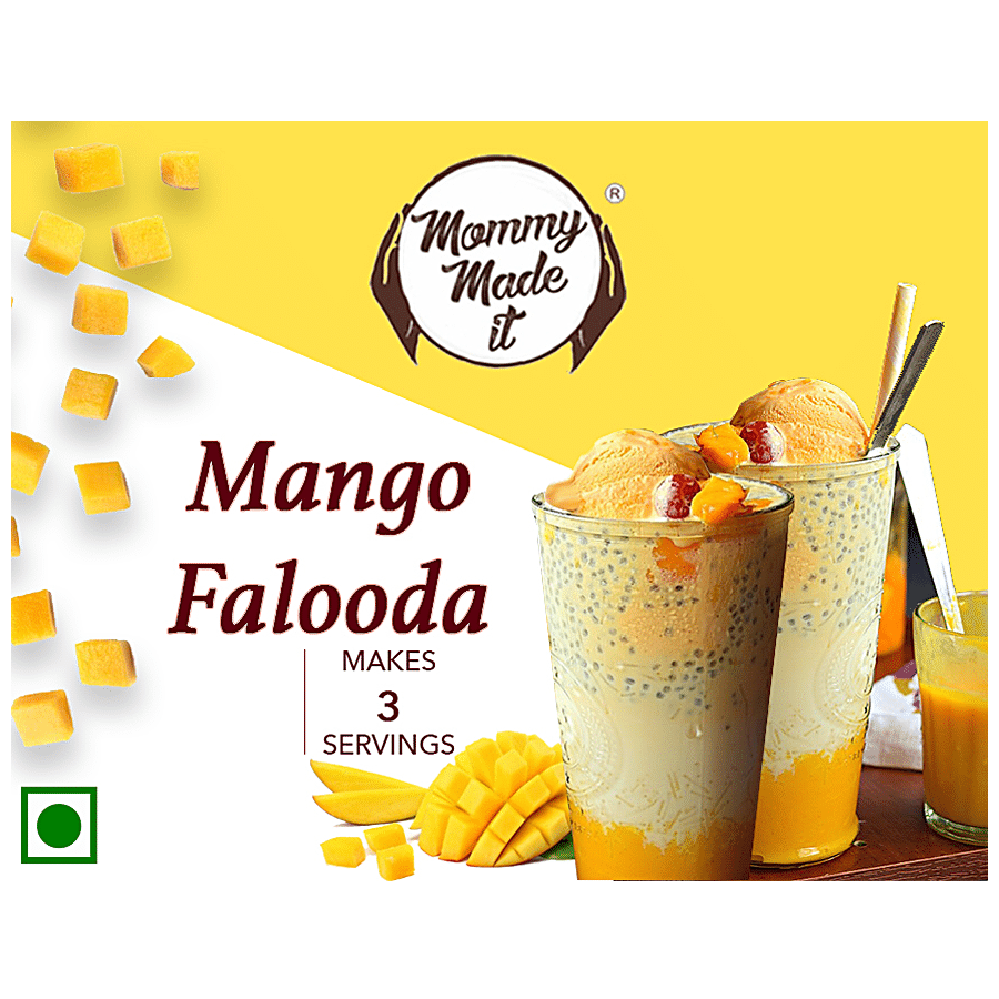 Mommy Made It  Mango Falooda Mix - Rich In Flavour Dessert