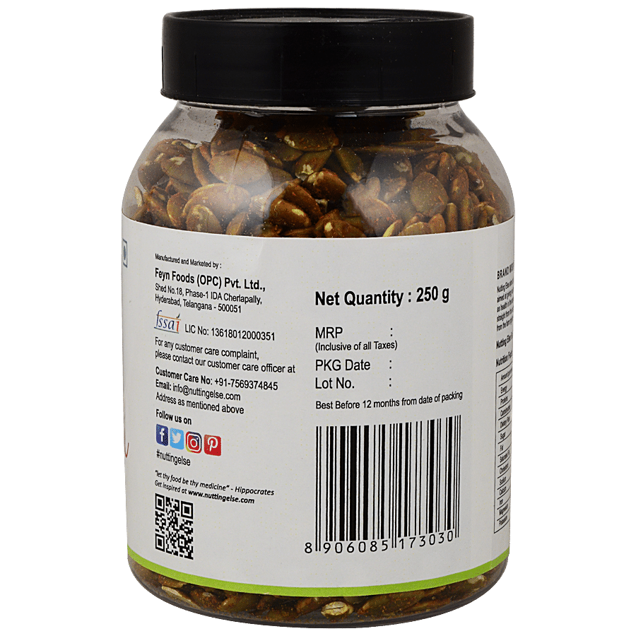 NUTTING ELSE Mexican Salsa Pumpkin Seeds - Rich In Nutrients & Antioxidants