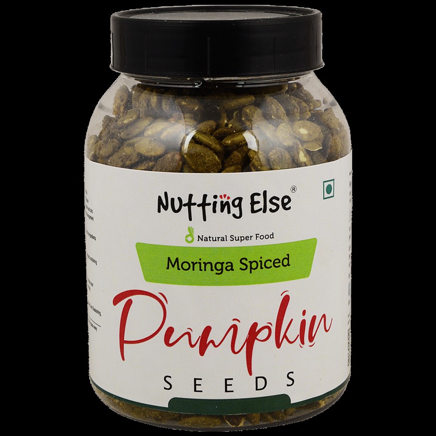 NUTTING ELSE Moringa Spiced Pumpkin Seeds - Rich In Nutrients & Antioxidants