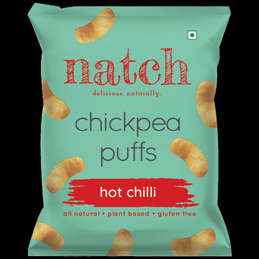 Natch Chickpea Puffs - Hot Chilli