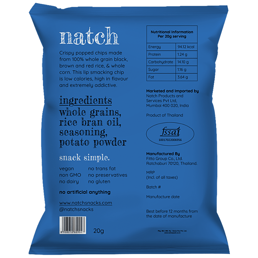 Natch Popped Chips - Barbecue