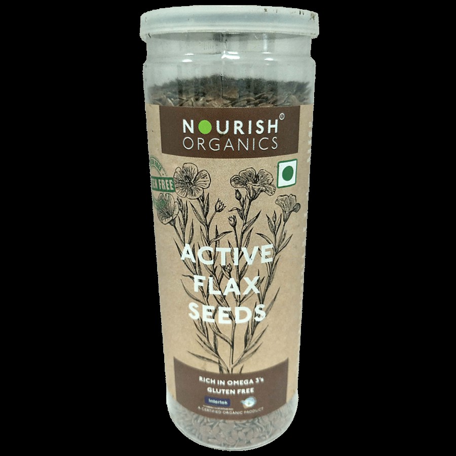 Nourish Organics Seeds - Active Flax