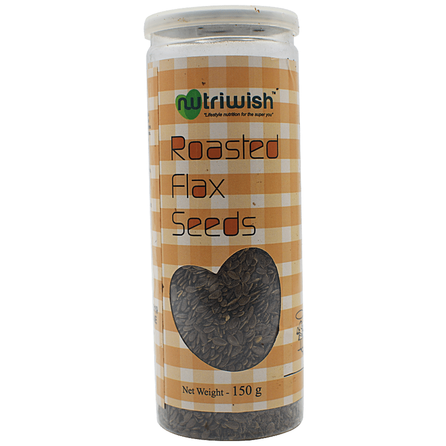 Nutriwish Flax Seeds - Roasted