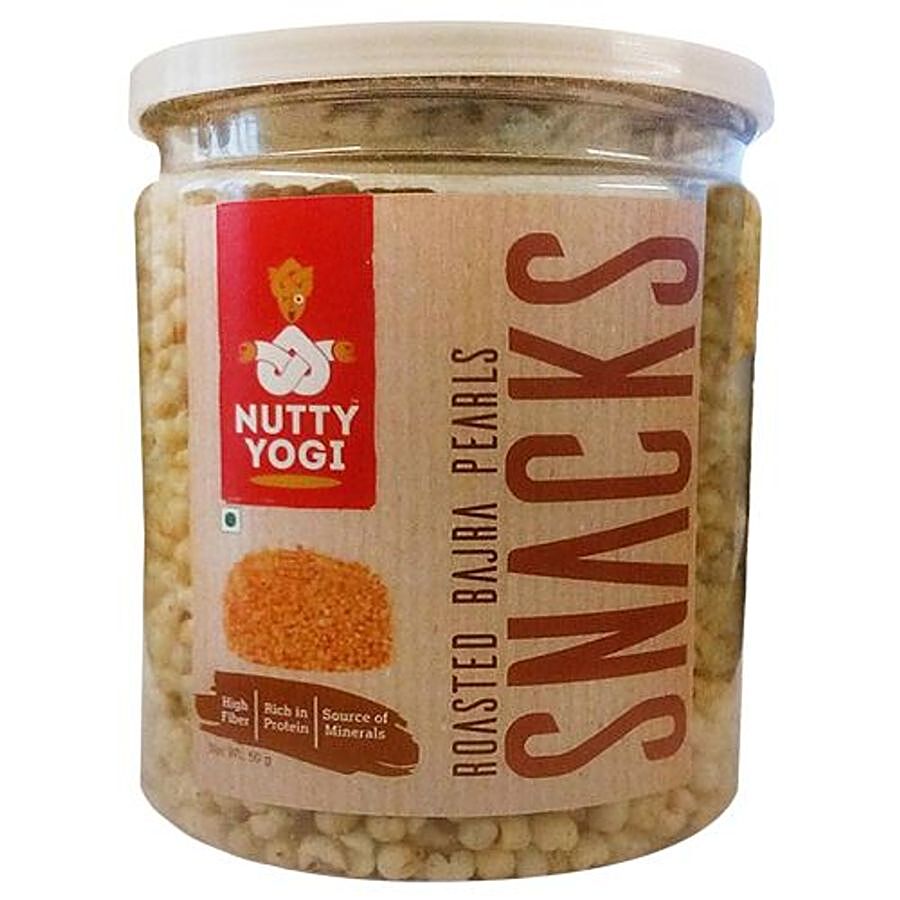 Nutty Yogi Bajra Pearls Snacks - Roasted