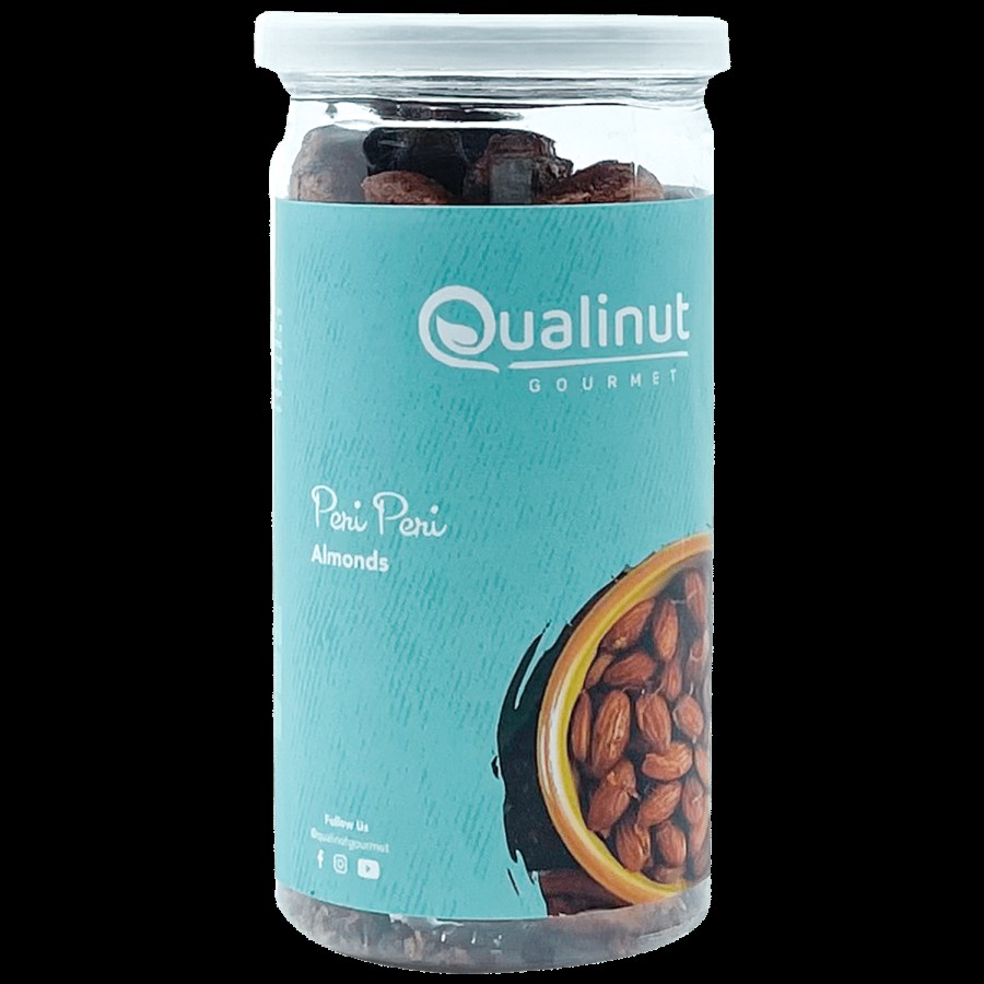 Qualinut Gourment Peri Peri Almonds - Hot & Crunchy