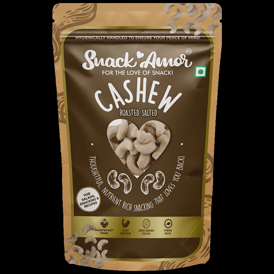 SnackAmor Cashews - Roasted & Salted