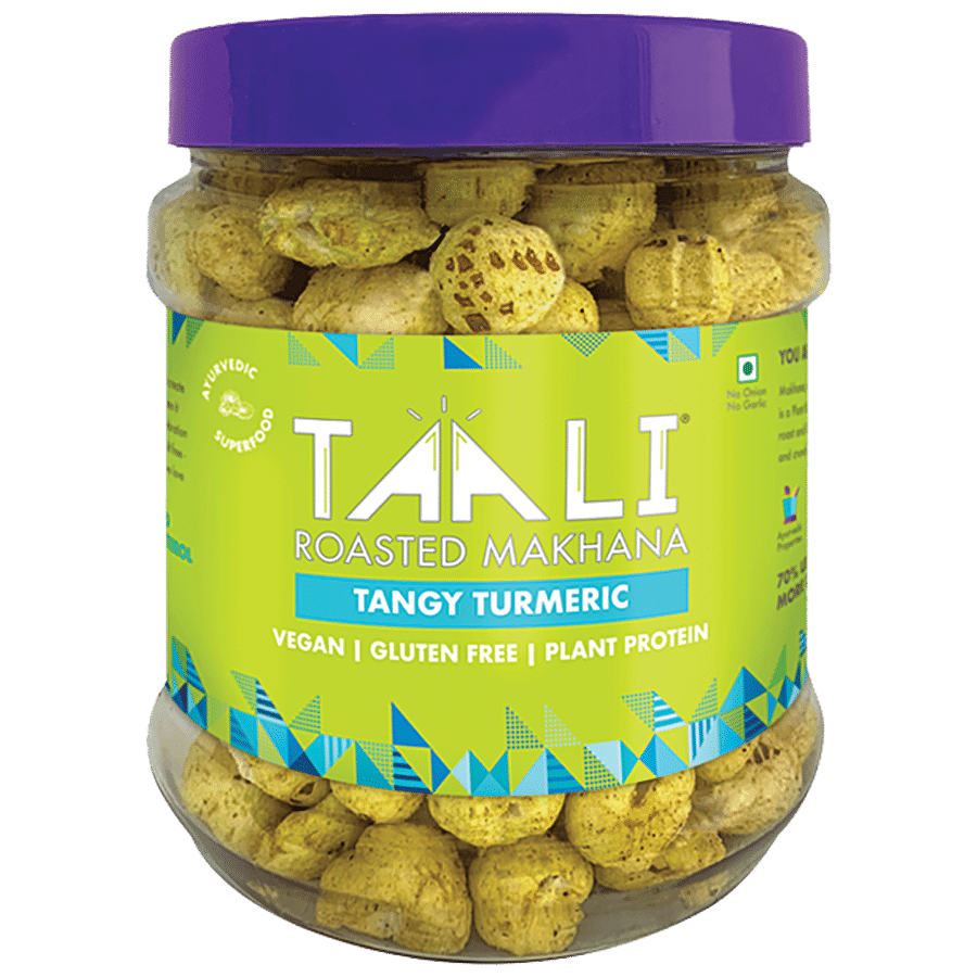 TAALI Roasted Makhana - Rich In Plant Protein