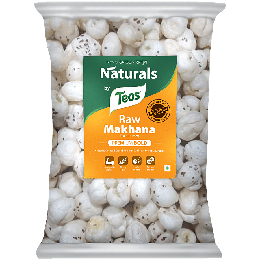 TEOS Raw Makhana Premium Bold