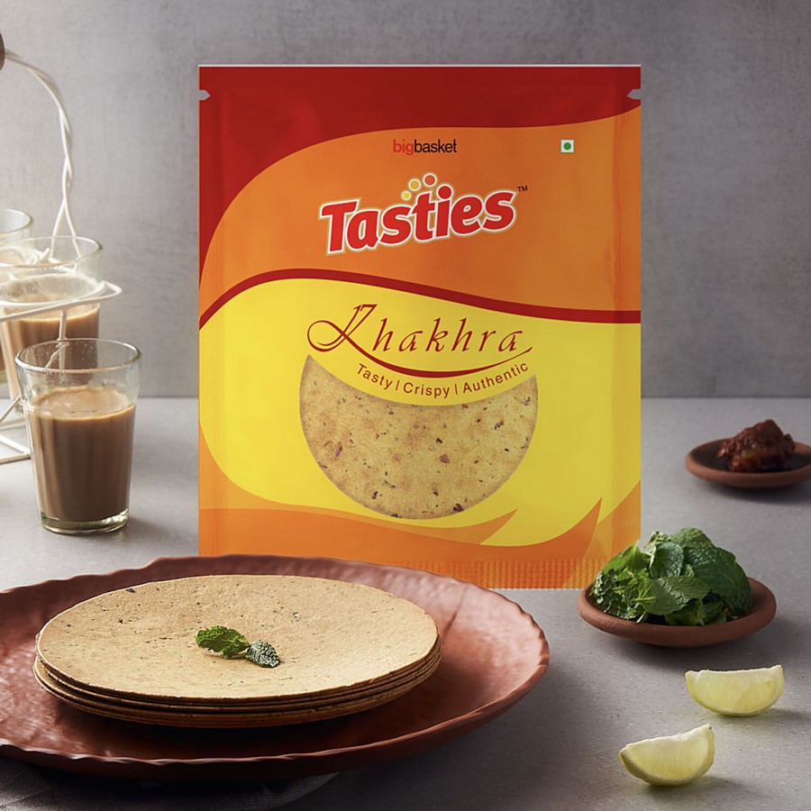 Tasties Whole Wheat Khakhra Tangy Pudina