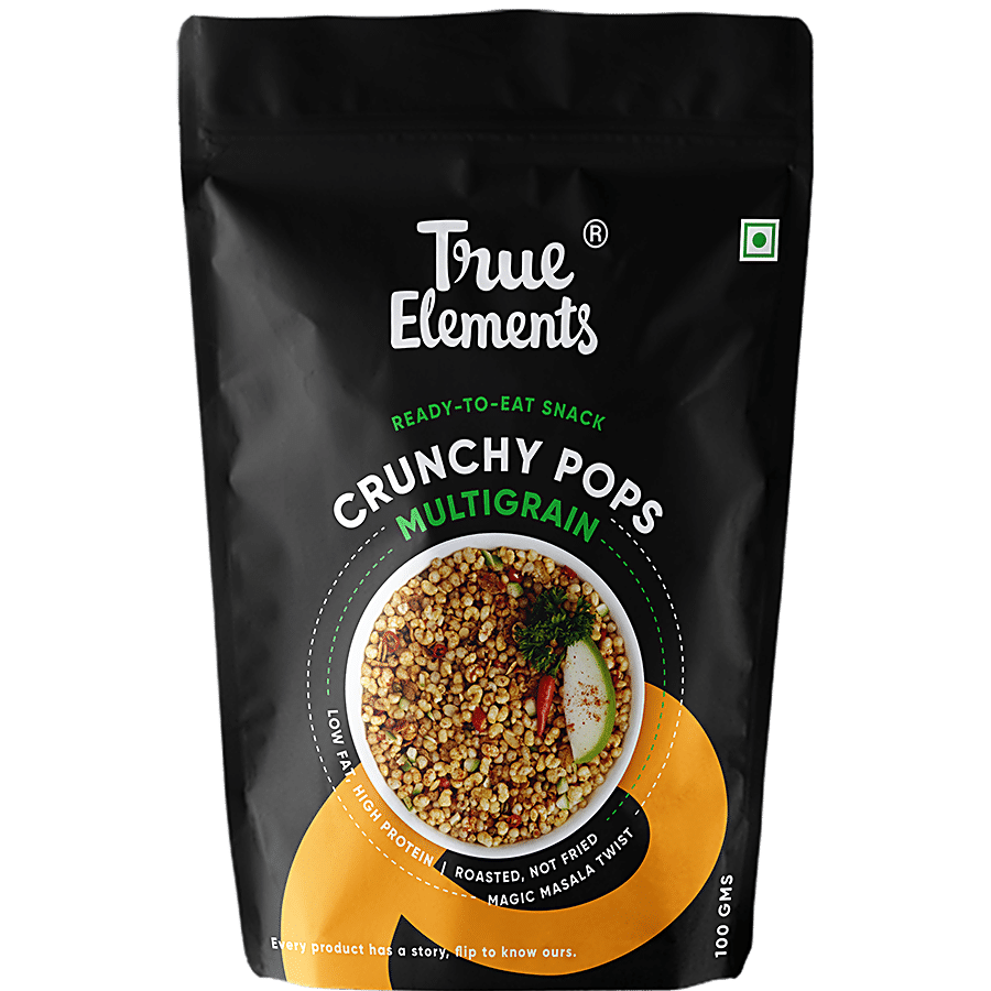 True Elements Multigrain Crunchy Pops - Magic Masala Twist