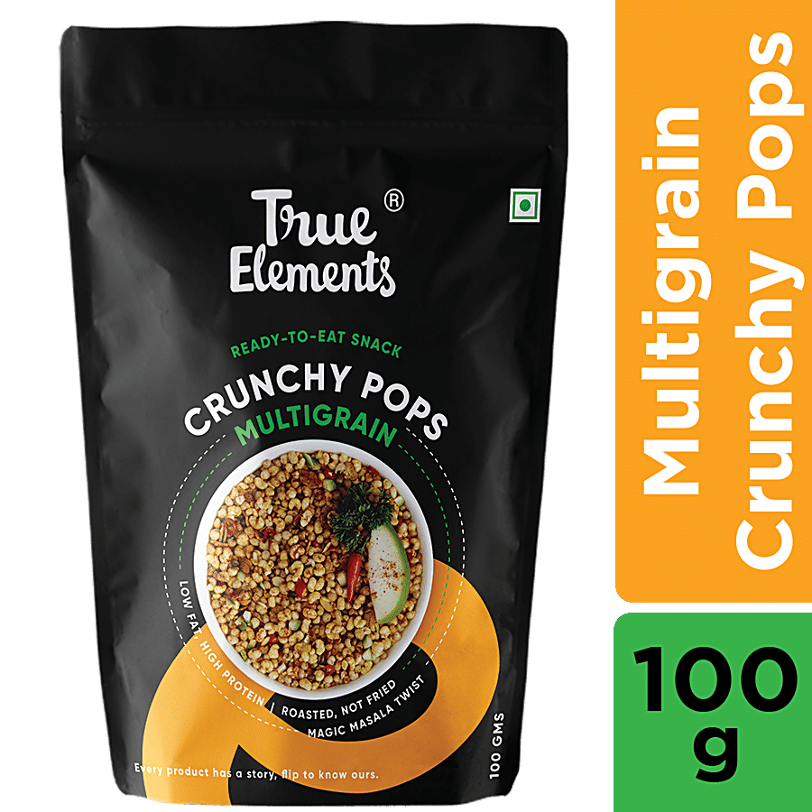 True Elements Multigrain Crunchy Pops - Magic Masala Twist