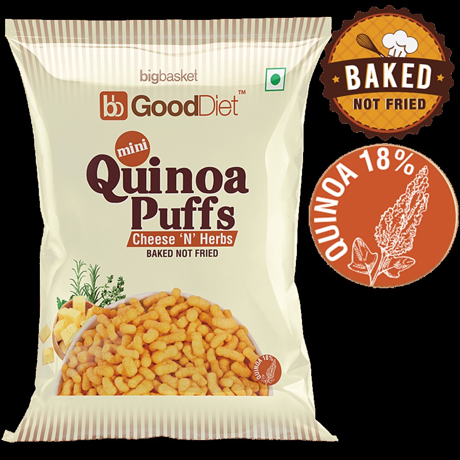 bb Gooddiet Mini Puffs - Cheese N Herbs