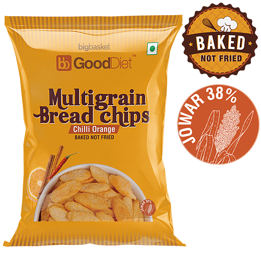 bb Gooddiet Multigrain Bread Chips - Chilli Orange