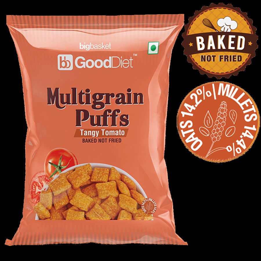 bb Gooddiet Multigrain Puffs - Tangy Tomato