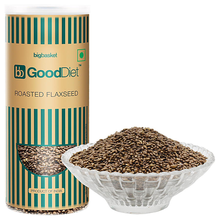 bb Gooddiet Namkeen Snack Roasted Salted - Flaxseeds