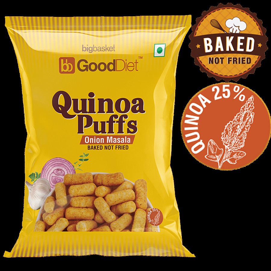 bb Gooddiet Quinoa Puffs - Onion Masala