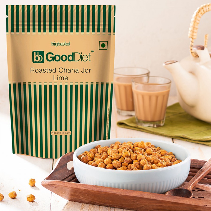 bb Gooddiet Roasted Chana Jor - Lime