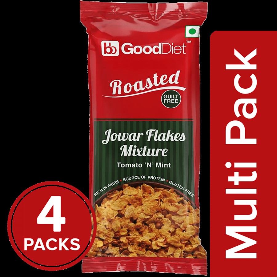 bb Gooddiet Roasted Jowar - Flakes