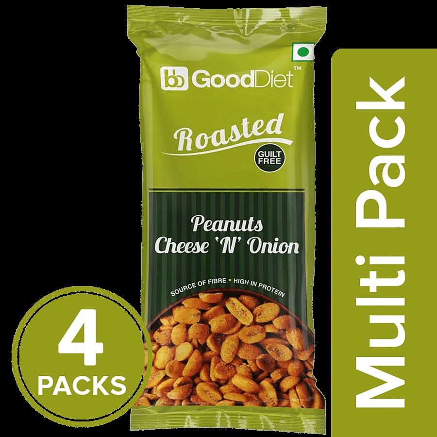 bb Gooddiet Roasted Peanuts - Cheese & Onion