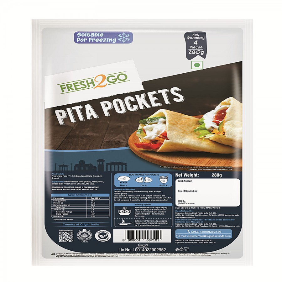 FRESH2GO Pita Pockets